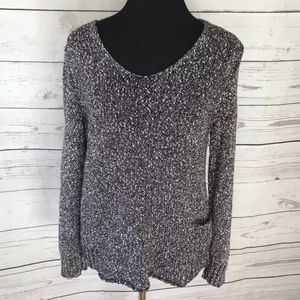 EILEEN FISHER Static Italian Yarn Knit Sweater M